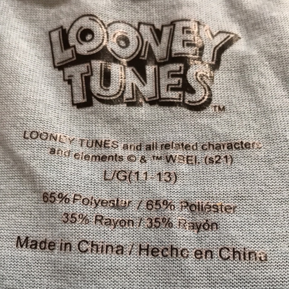 Loony Tunes Girl’s T Shirt - Picture 3 of 3